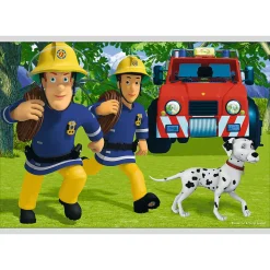 Puzzle 10w1 Strażak Sam Poznaj ekipę ratunkową Sama
