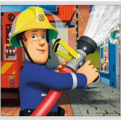 Puzzle 10w1 Strażak Sam Poznaj ekipę ratunkową Sama