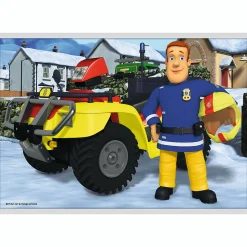 Puzzle 10w1 Strażak Sam Poznaj ekipę ratunkową Sama