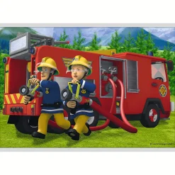 Puzzle 10w1 Strażak Sam Poznaj ekipę ratunkową Sama