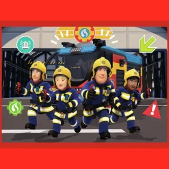 Puzzle 4w1 Strażak Sam, Przygoty Strażaka Sama