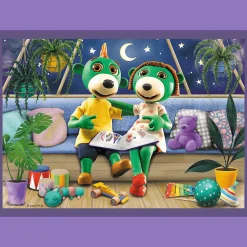 Puzzle 4w1, Wieczorne rytuały Treflików, Dobranoc Trefliki na noc