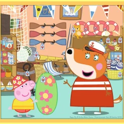 Puzzle 10w1 Świnka Peppa Poznaj Świnkę Peppę