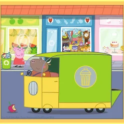 Puzzle 10w1 Świnka Peppa Poznaj Świnkę Peppę