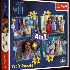 Puzzle 4w1 Wish, Marzenia się spełniają