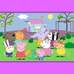 Puzzle Świnka Peppa 2 x 24 el. Peppa na placu zabaw