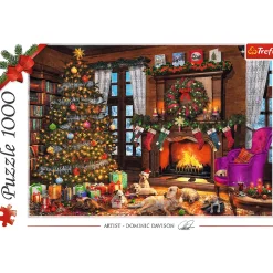 Puzzle świąteczne 1000 el. XMAS Idą Święta