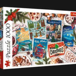 Puzzle świąteczne 1000 el. Zimowe wspomnienia