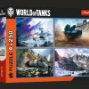 Puzzle World of Tanks 4 x 250 el. Wielka bitwa czołgów