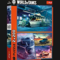 Puzzle World of Tanks 2 x 200 el. Pancera misja
