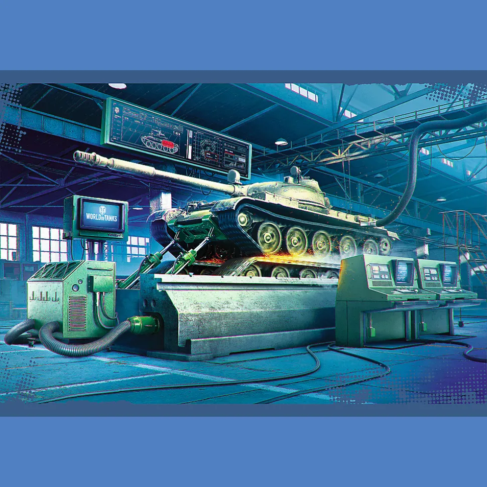 Puzzle World of Tanks 2 x 200 el. Pancera misja