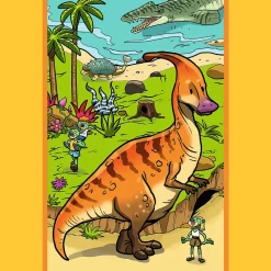 Puzzle 3x80 - Trefliki w świecie dinozaurów