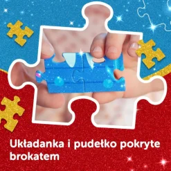 Puzzle z brokatem Gabby's Dollhouse 100 el. Brokatowa Gabby