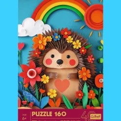 Puzzle z efektem 3D 160 el. 40-lecie Trefl - Jeżyk