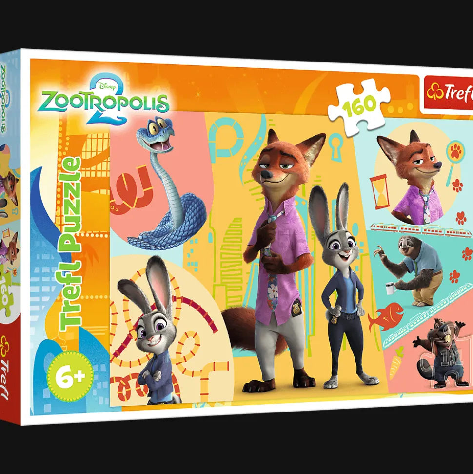 Puzzle Zootopia 2, 160 el. Razem w Zwierzogrodzie