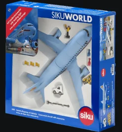 Samolot pasażerski z akcesoriami Siku World