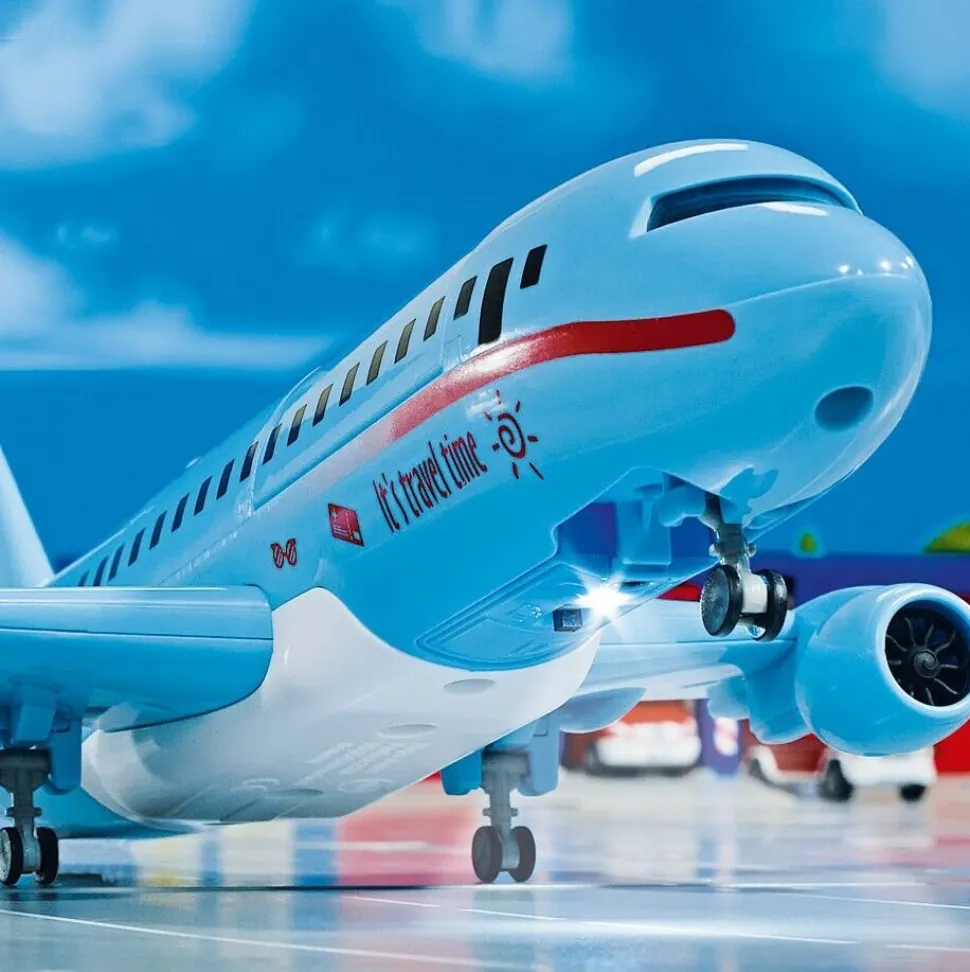 Samolot pasażerski z akcesoriami Siku World