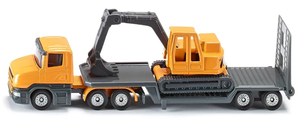 Siku 16 - Laweta z koparką