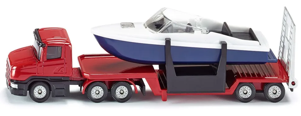 Siku 16 - Laweta z łodzią