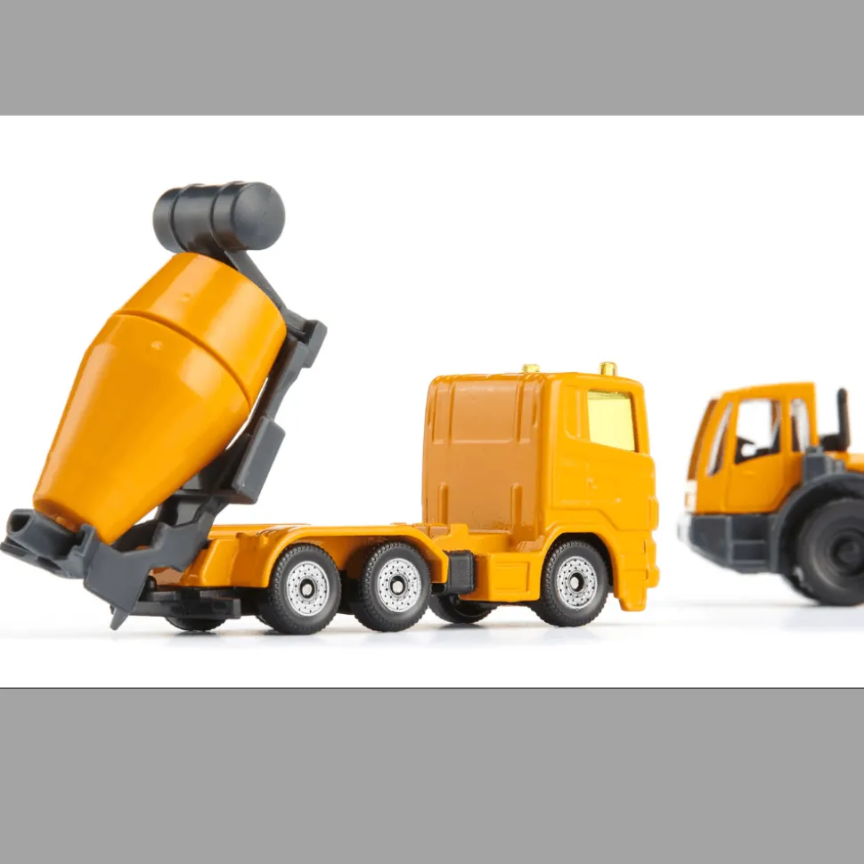 Siku - zestaw pojazdów budowlanych