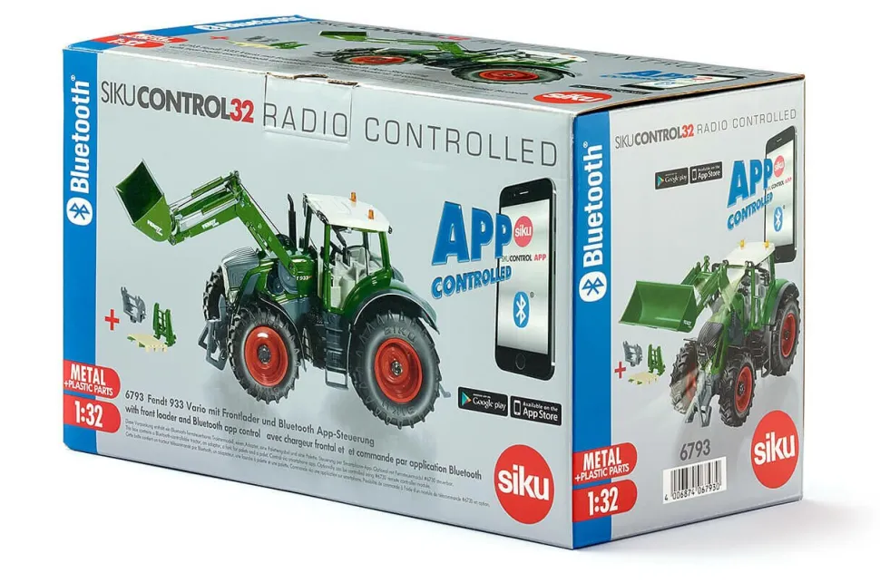 Siku Control - Fendt 933 Vario z przednią ładowarką i aplikacją Bluetooth