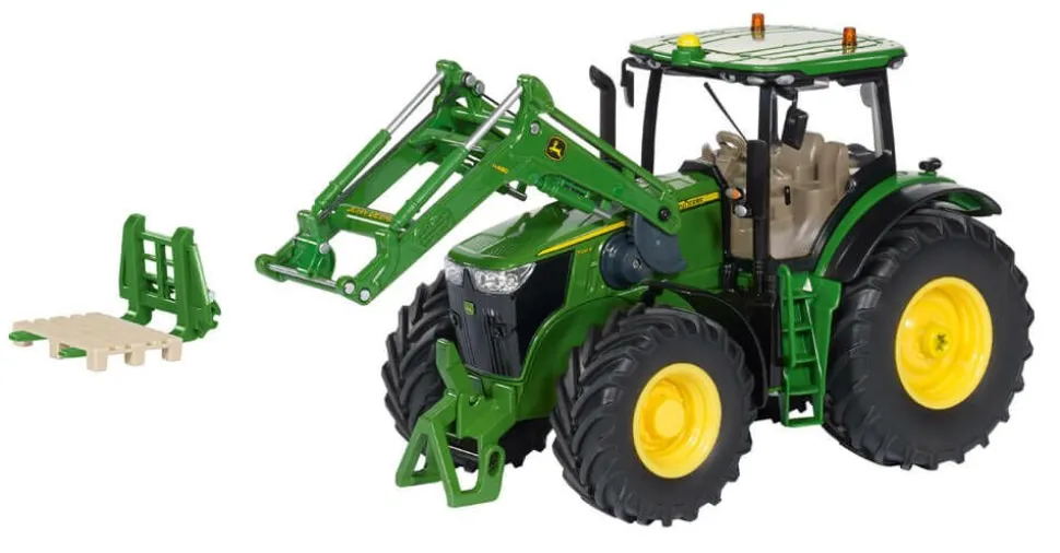 Siku Control - John Deere 7310R z przednią ładowarką i aplikacją Bluetooth