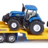 Siku Farmer - Ciężarówka z traktorami New Holland