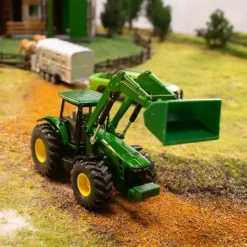 Siku Farmer - Traktor John Deere z przednią ładowarką