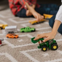 Siku Farmer - Traktor John Deere 9630 z rozrzutnikiem