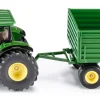 Siku Farmer - Traktor z przyczepą