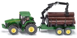 Siku Farmer - Traktor z przyczepą leśną