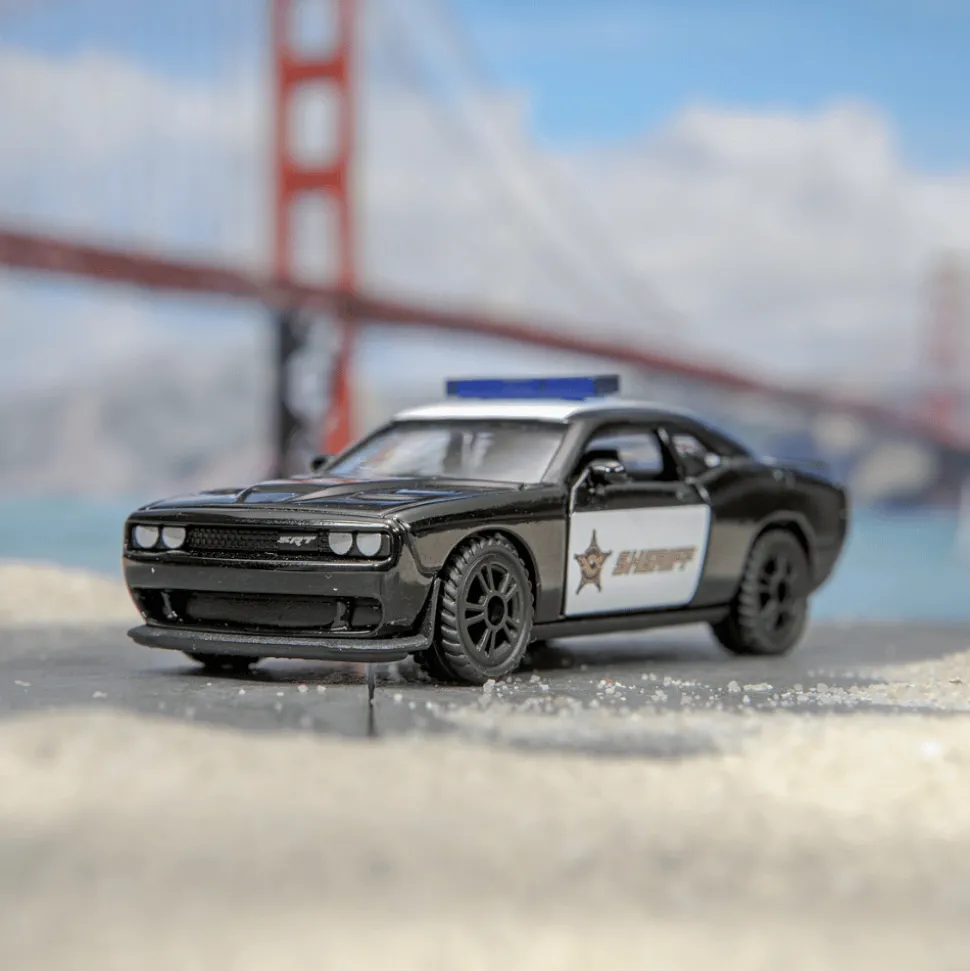Siku MAGENTA - Dodge Chellenger SRT pojazd szeryfa