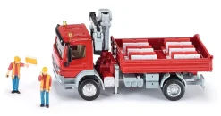 Siku Super - Mercedes Atego z dźwigiem obrotowym