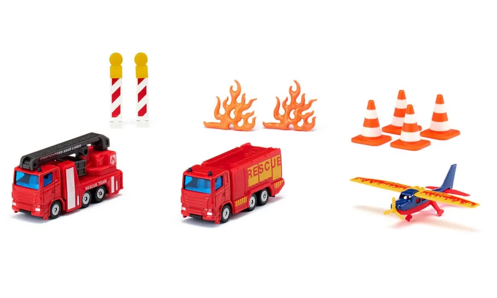 Siku Super - Specjalistyczne pojazdy gaśnicze