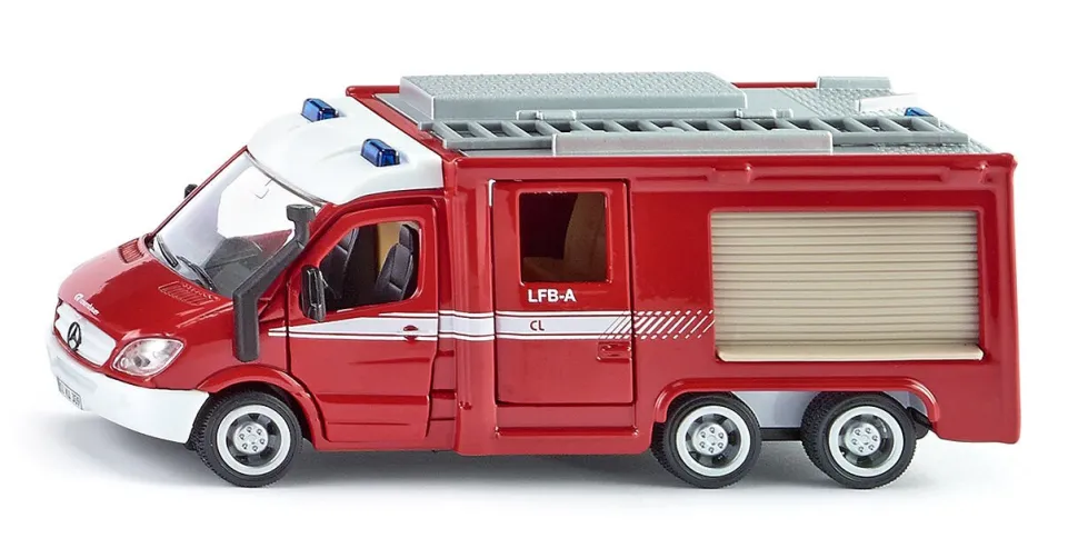 Siku Super - Straż Pożarna Mercedes-Benz Sprinter 6x6