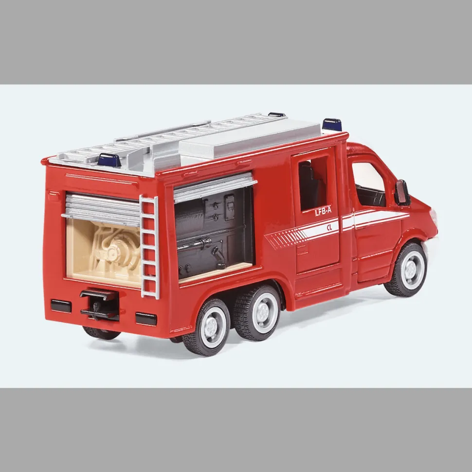Siku Super - Straż Pożarna Mercedes-Benz Sprinter 6x6