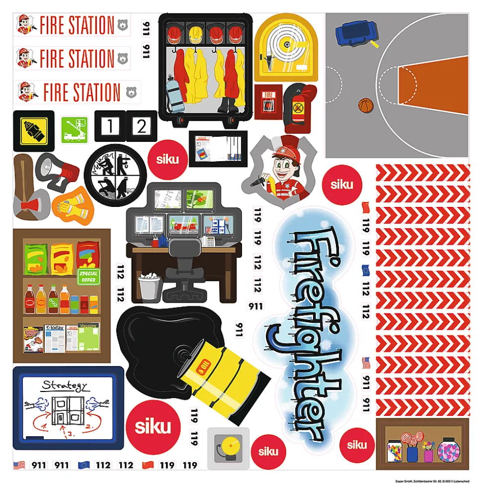 Siku World Remiza strażacka