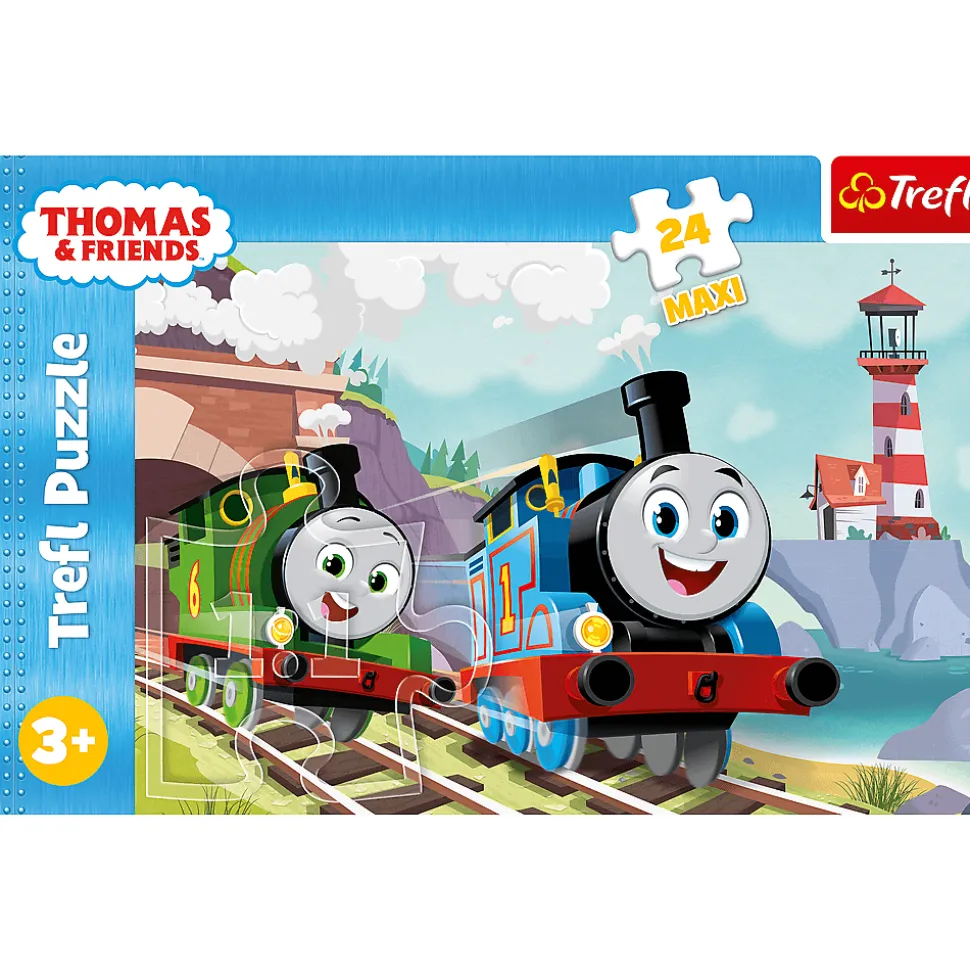 Tomek i Percy na torach