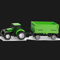 Traktor DEUTZ-FAHR z przyczepą 2-osiową Fortuna