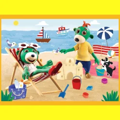 Trefliki na wakacjach