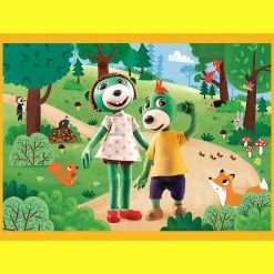 Trefliki na wakacjach