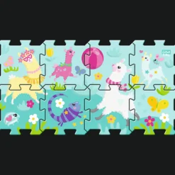 Układanka Puzzlopianka - Gramy w Lamy