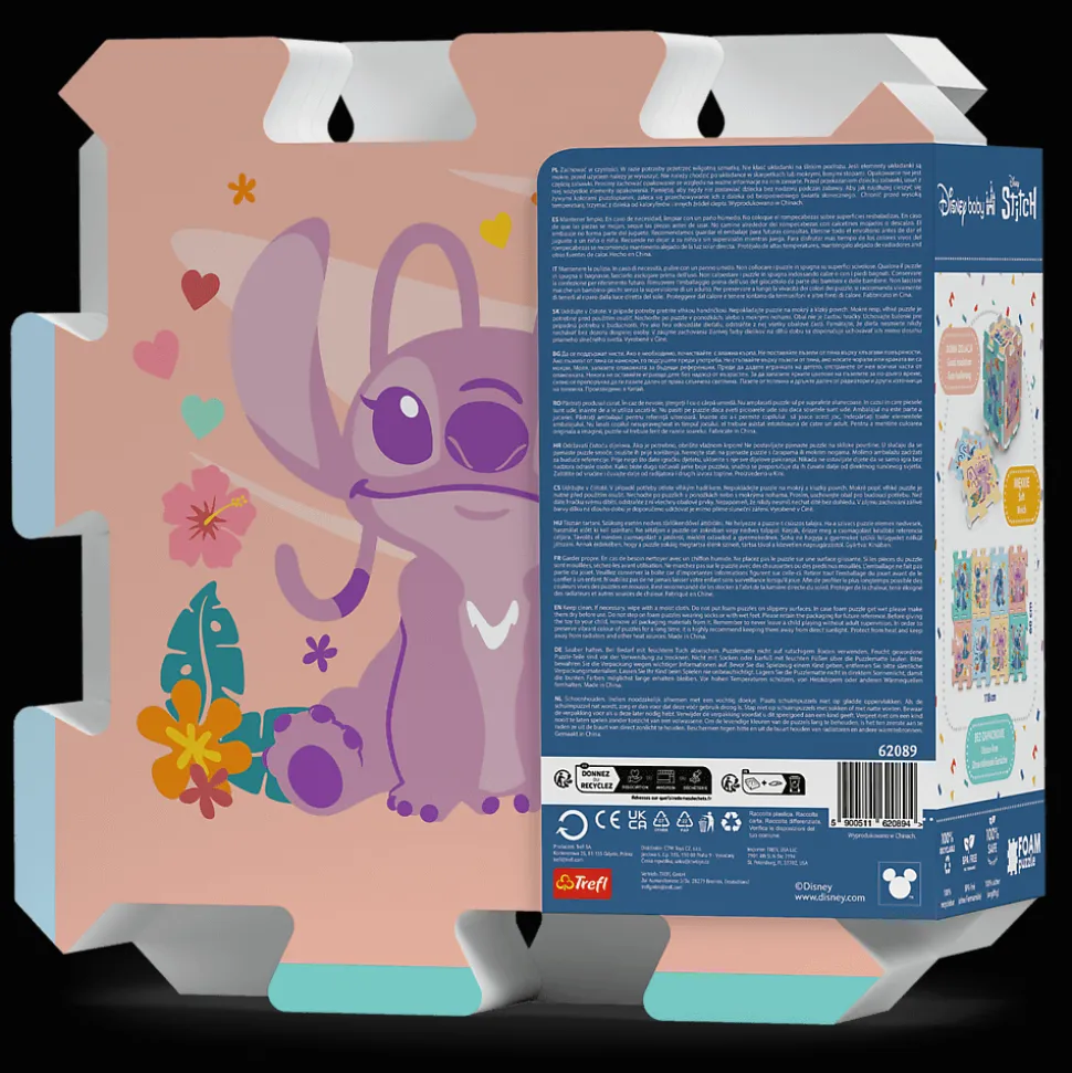 Układanka Puzzlopianka - Lilo i Stitch
