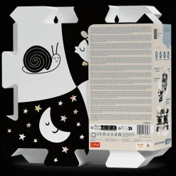 Układanka Puzzlopianka Bobaski i Miś kontrastowe