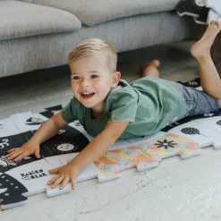 Układanka Puzzlopianka Bobaski i Miś kontrastowe