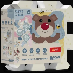 Układanka Puzzlopianka Bobaski i Miś