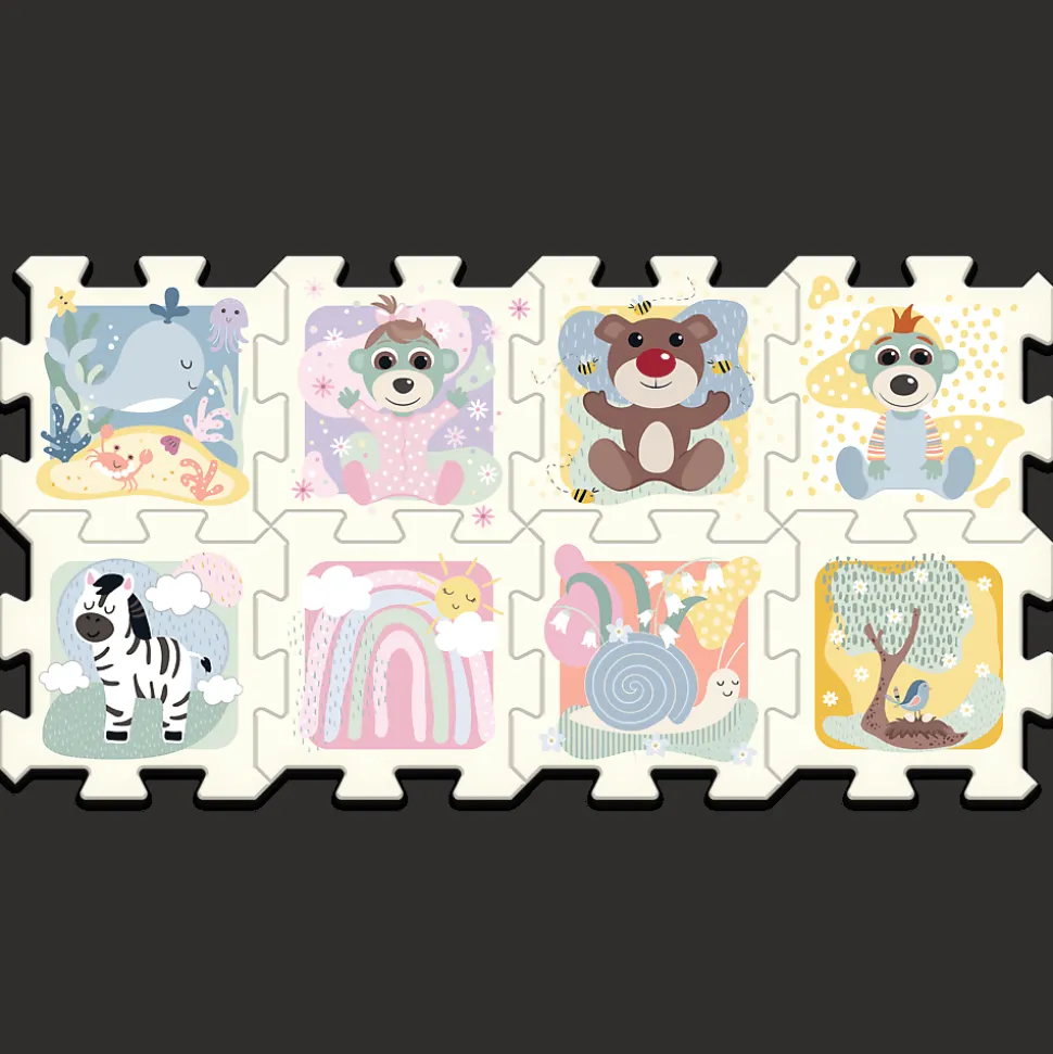 Układanka Puzzlopianka Bobaski i Miś