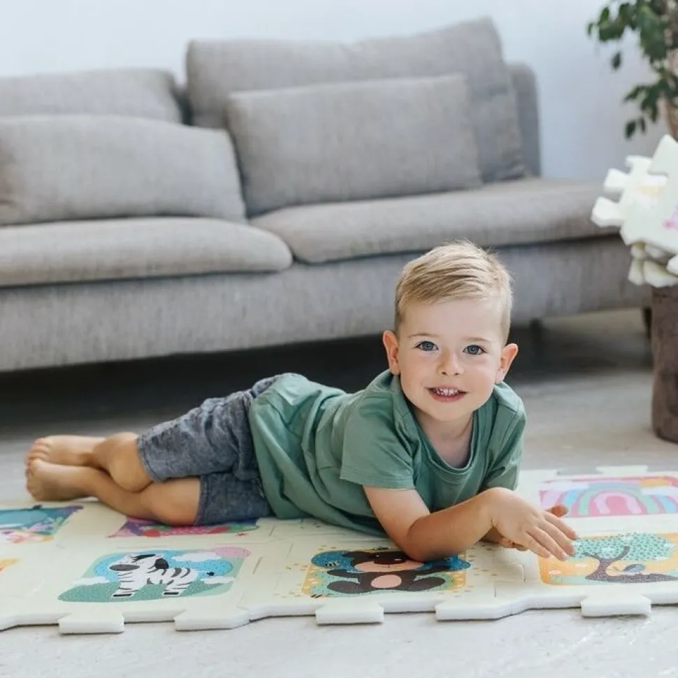 Układanka Puzzlopianka Bobaski i Miś