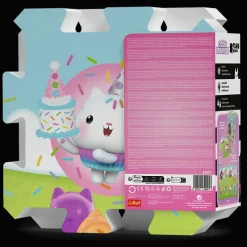 Układanka Puzzlopianka Koci Domek Gabi