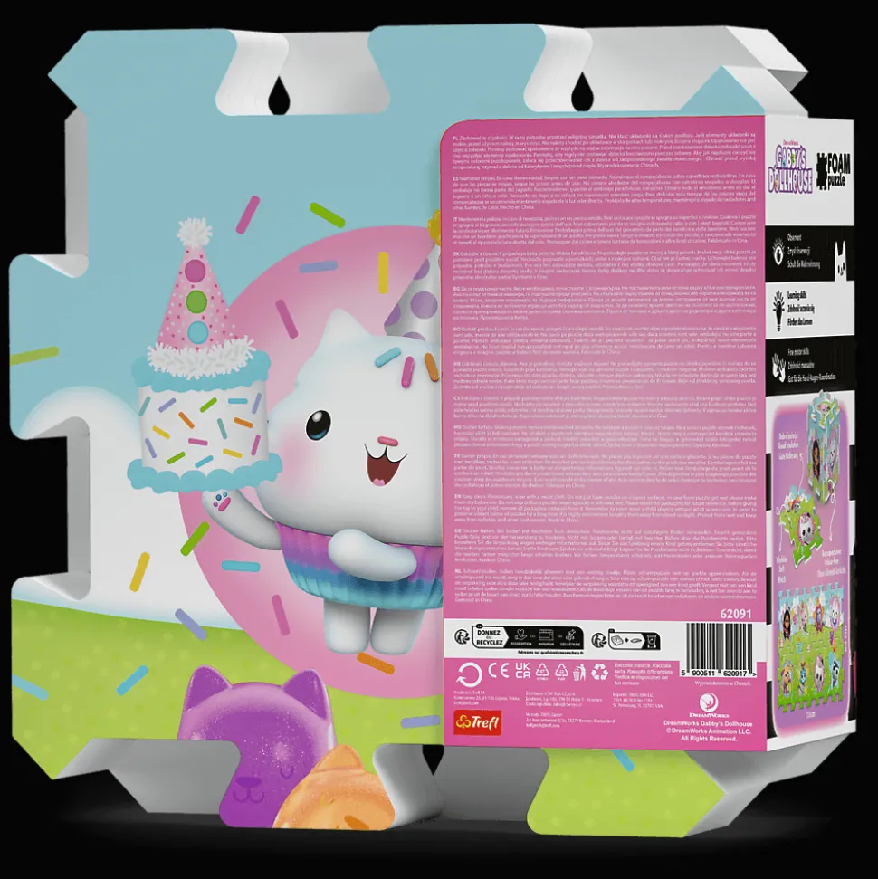 Układanka Puzzlopianka Koci Domek Gabi